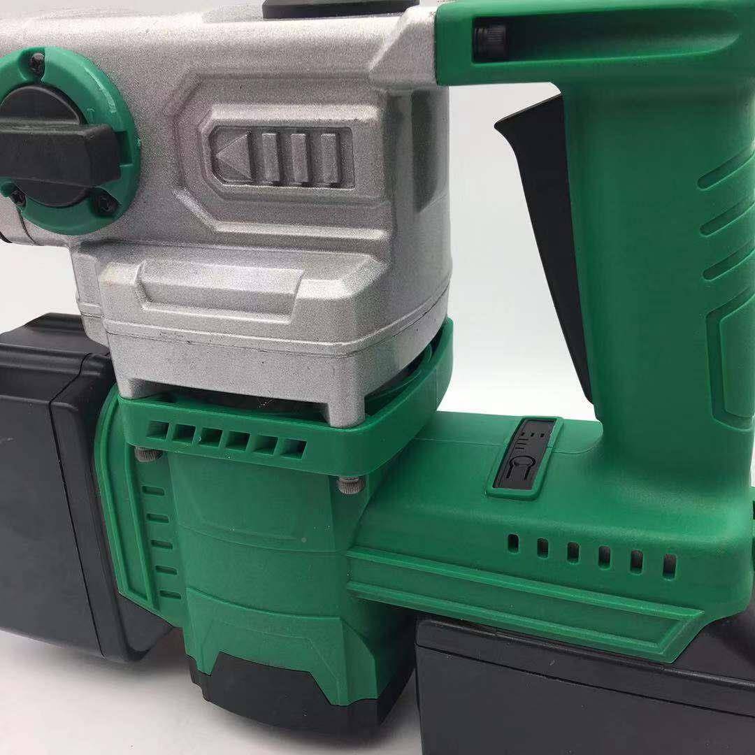 厂家直销锂电电多功能电动工击钻26电锤锤大128V1980功率电镐冲电