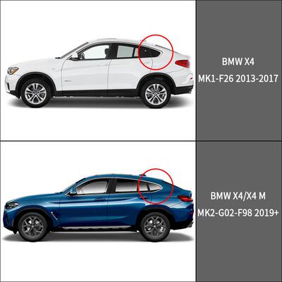 适用于马X4宝晴9396雨挡雨侧窗导流板MW2X4F6BG02Windowvisor