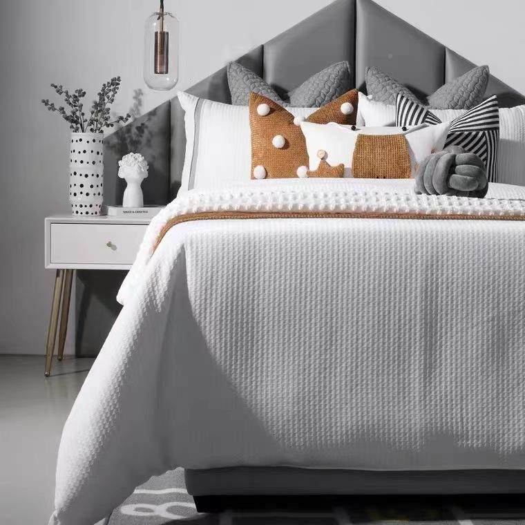 轻奢现板代儿童床品样间HLD软装房公司家具展厅店摆场床样板上用,床上用品,床品套件/四件套/多件套,淘宝优惠券,粉丝福利购,淘宝优惠卷