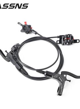 ASSNHSM2地山自行车双活塞双向制动油压碟刹CHAM2油NC自压行车液