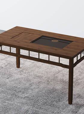 新EYF中式泡桌茶桌椅组合简约小户型茶茶厅几桌客家用茶台谈洽桌