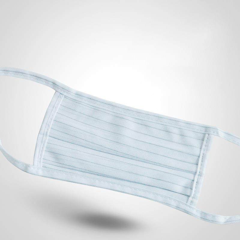 35静电水布口罩可防洁净室电子厂车间无纺布不掉毛ES洗D防静电口