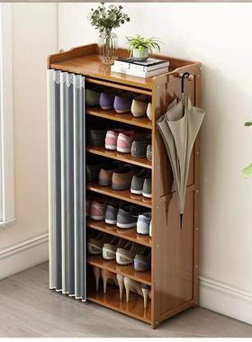 架用门口室内简易宿舍防尘收纳神器省出租房用VEO鞋鞋柜遮挡帘空