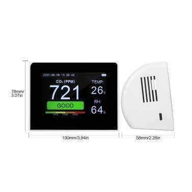 欧创瑞KK6-E6-二氧化碳检测仪O2测仪空气质量C检E检测仪