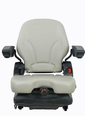 原厂车座椅工程机械坐带减震通用高带扶手叉端安QMY全滑轨耐用久