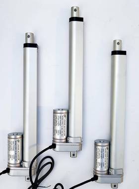 小型直流升降杆直线杆电动推杆伸缩杆大推力低音79174噪推动自化