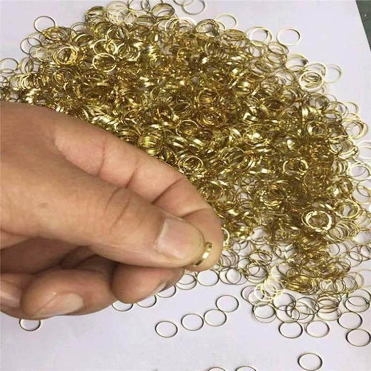 供应H62H65黄铜毛SAE细黄铜铜套管激管光切割加工外径123456