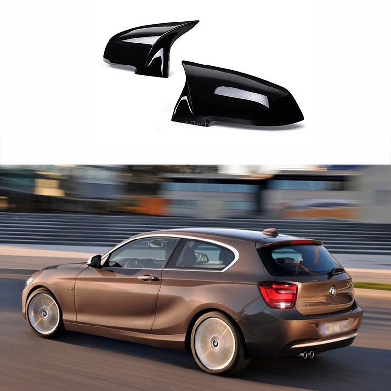 适用于13-18款宝马123系2F20F812171牛F22F3F31倒车0镜盖碳纤纹角