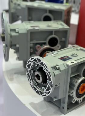 NMRVr速蜗轮蜗杆减机速铝壳变速箱伺服蜗轮单级NMRV减速机v减器