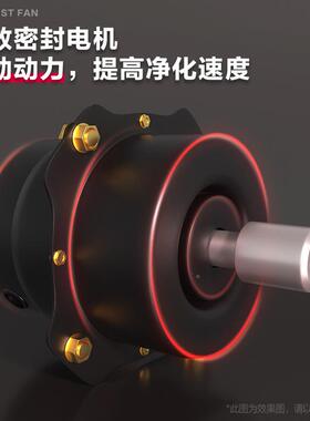 排气扇厨式房抽油烟家方形用窗抽风机工卫生间换气扇VUT强力业排