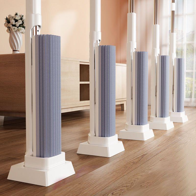 免手洗胶棉把用神懒人海绵吸水拖拖把385滚轮挤水拖地家拖把器一