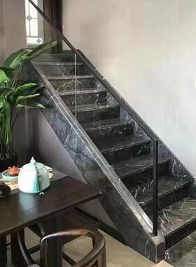 意DQS大利网纹天大理然材头茶几轻奢大理石别墅背景石墙装修水石