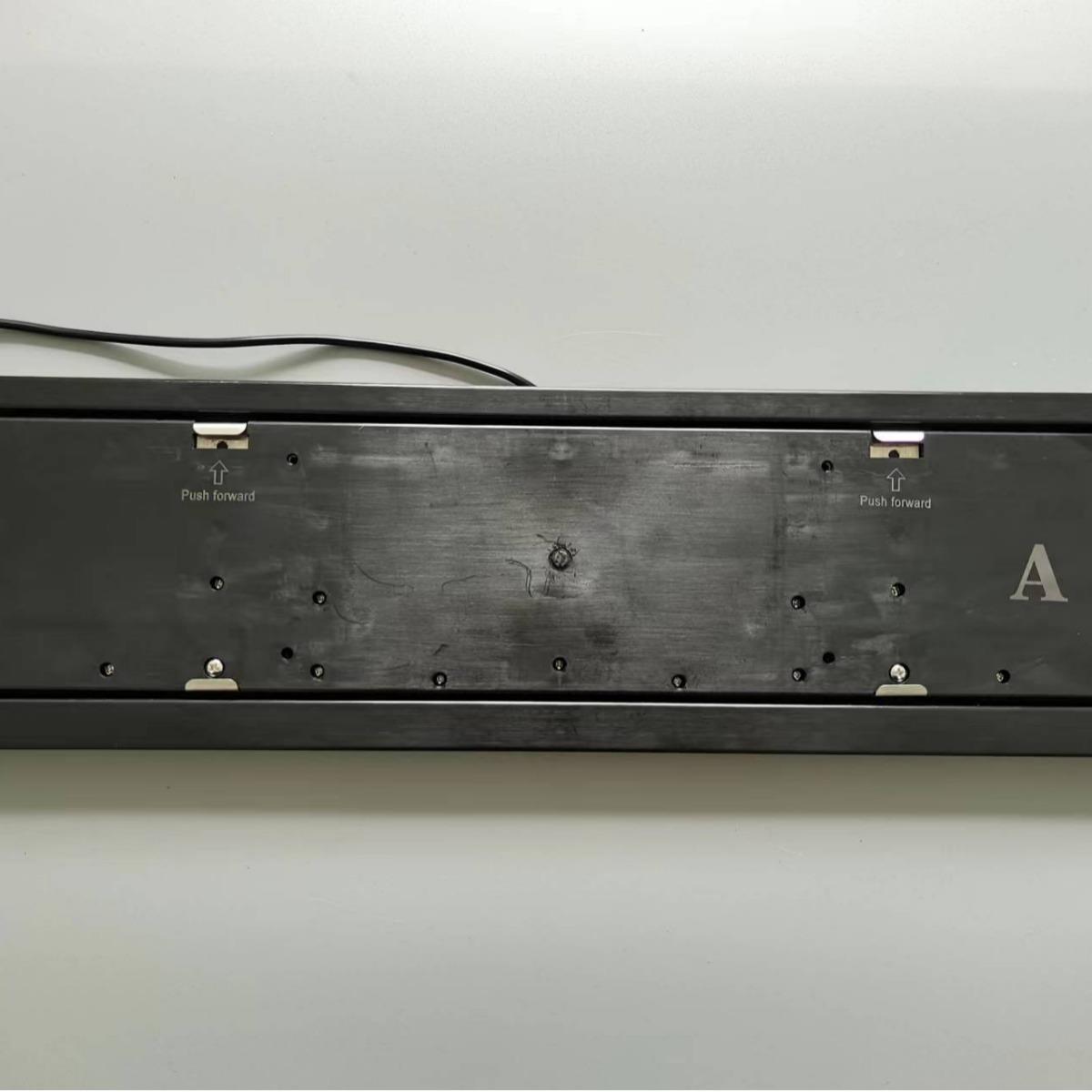 厂家电框汽车车牌欧规车牌架欧无品牌/洲俄改罗斯乌克兰装翻牌新