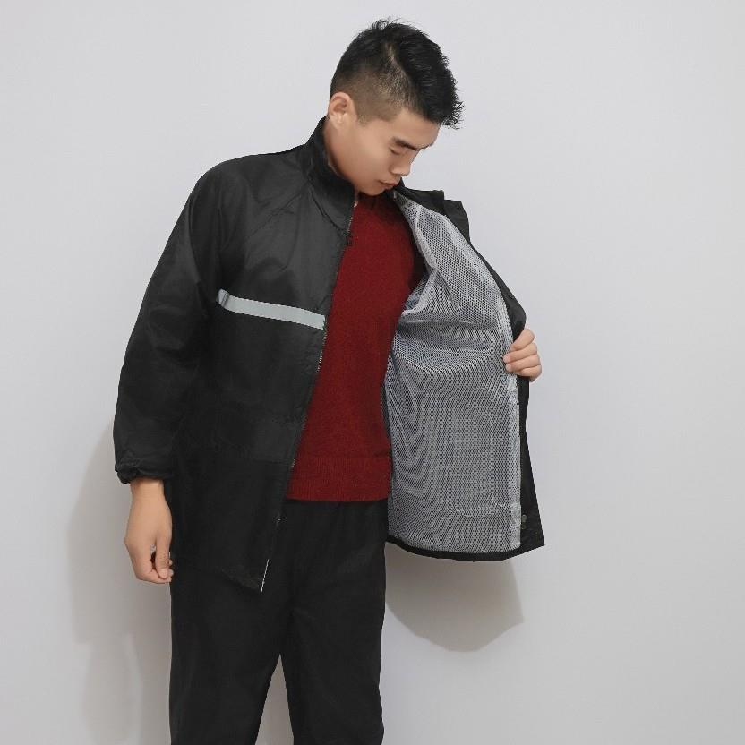 加厚春纺分体雨衣雨裤211套装暴劳保骑行亚卖防汛双层全身防雨雨