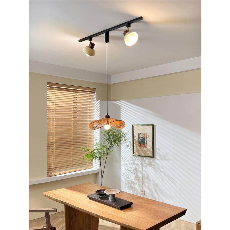 新款岛中古风可移位道吊灯寂203复古餐厅吧台轨台服装店商用侘吊,家装灯饰光源,智能吊灯,淘宝优惠券,粉丝福利购,淘宝优惠卷