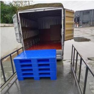 川字塑胶盘网格加厚塑料托REG盘车间库塑胶卡板架塑货料仓卡板托