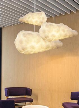 室云朵灯服童装店吊灯教创意奶茶店橱窗餐厅儿77408灯饰房氛围灯