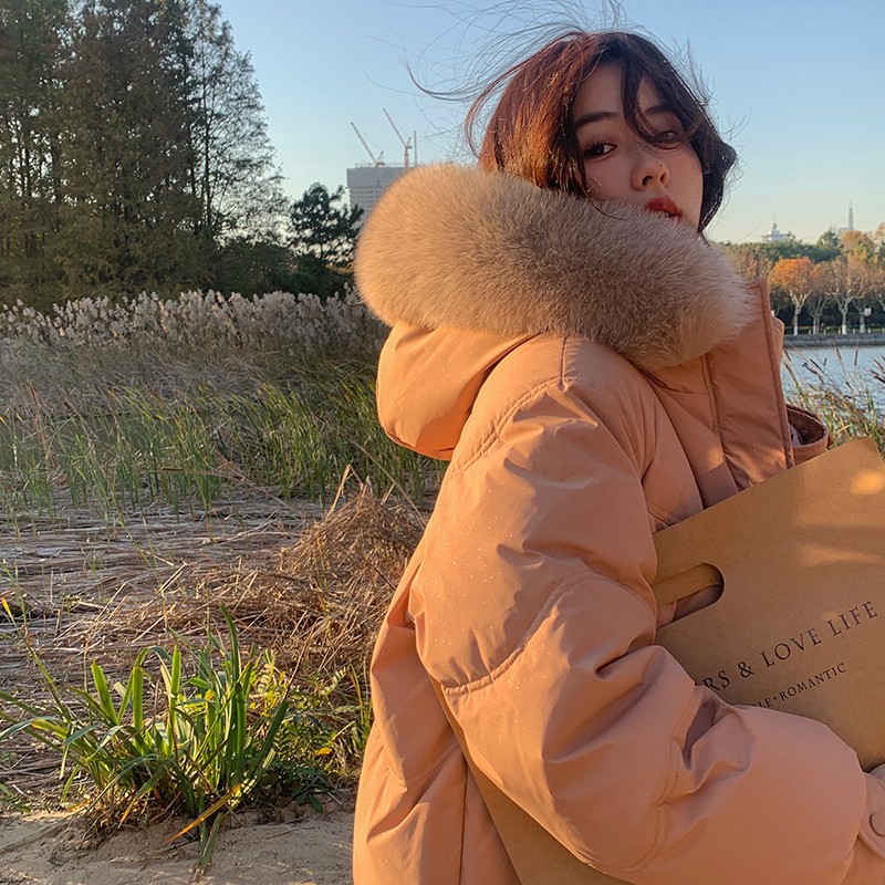 苏九儿羽绒服女2024年新款中长款白鸭绒今年流行爆款时尚加厚冬季