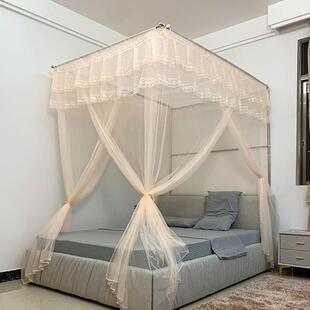 蚊帐家用降升伸款 加密支8架杆1.5m1.米2F5M66JMT025 缩落地免安装