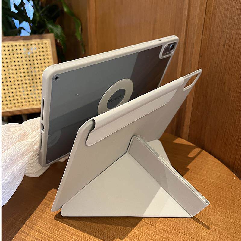 用ma板te255pad11.5S保护壳r3+y折po12.2磁吸720旋转拆适分air12平壳