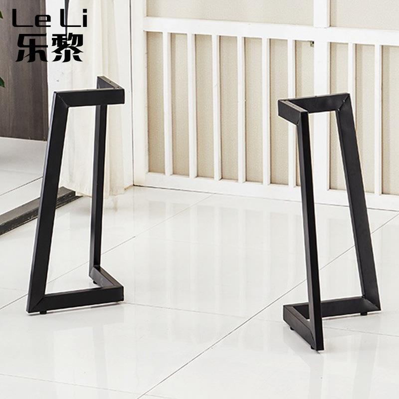 餐饮店桌子洽脚餐桌腿茶简约小户LL556型家用谈玻璃实店奶木书桌