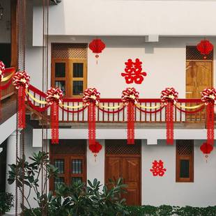 农F99JST99村婚院子阳护围墙栏装饰台墅自建结房楼梯扶手装饰拉别