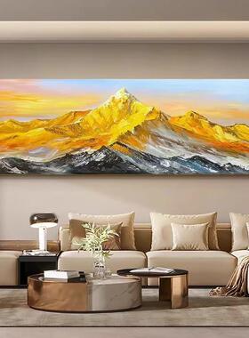 日照金山大芬村油画高级理画WRT-2042卧肌挂装饰画大室幅客厅画沙