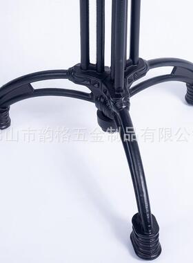 咖啡厅餐台脚桌子腿金属座底马蹄C1085爪铁欧式复古艺桌脚铸桌腿