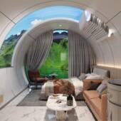 四川太空宿舱户民外区移动房酒店era 05客房景露营阳光房太空舱生