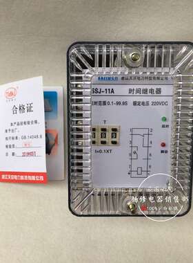 SSJ8.SSJ-11A.12A.11B.12B SSJ8-11B/A时间继电器110V 220V 380V