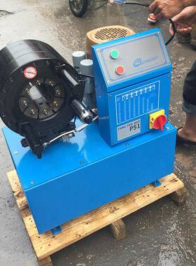 P51型液压胶管缩管机扣压压机管大锁管机高油管压管机钢管OBY缩棚