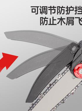 爆迷你锂电锯高品质4寸6寸单手小家用SNA电锯树户外锯电款动型修