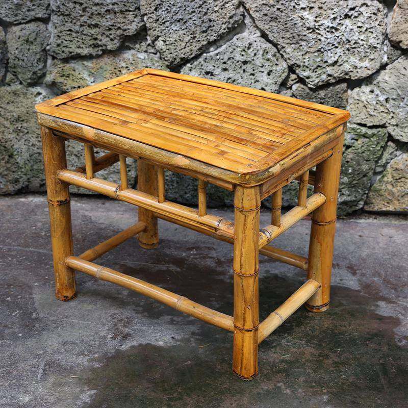 G3YN老式789茶台几竹茶桌椅组合院休闲竹茶竹庭台竹椅子家用阳泡