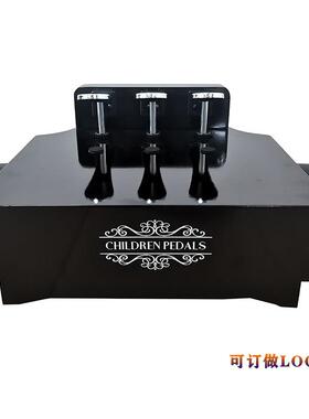 木质儿童钢琴辅助器踏板配升降高钢琴增ZOM音脚踏延踏板乐器件厂