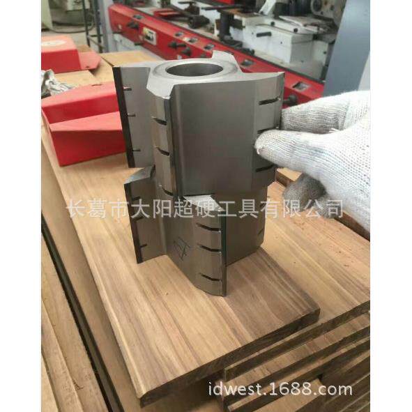 金刚石CPD木工平刀平口四刀刨刀木工家具刨120*30*H花板面修边刀