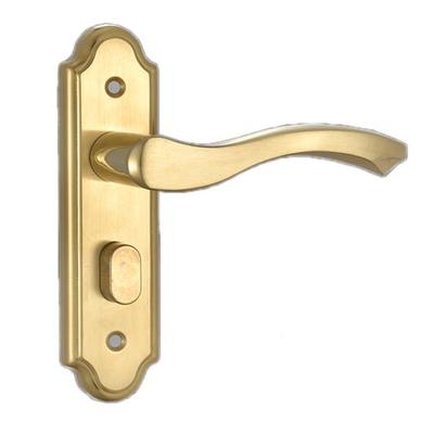 不锈卫浴S098锁卫间生门锁浴室锁厕所门锁钢钛金卫浴浴锁坚固耐用