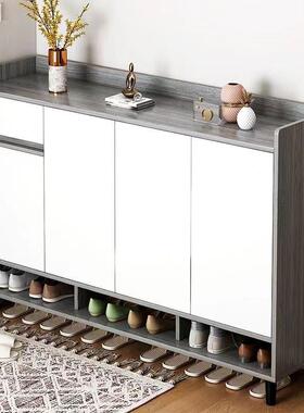 客封式鞋柜家用门口简约大现代入户厅简易小户型容量FUO闭经济收