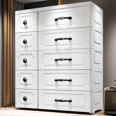 欧式多能多层8储物柜75-75216-55宽子度大容功量抽屉式收纳柜