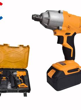 锂电锂动扳手大扭力充电钻冲51191击板动工具便携设电计电池定电