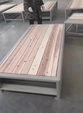 监所狱床钢木监舍劳床单人铁艺床铁架床改所床定监看守dx-jsc06专