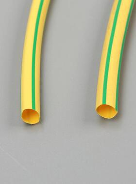 绿色热缩管热缩双管BFB1-25MM线环保阻燃黄绿双色热缩套管热缩地