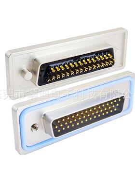 i7p6d-usb连接器DB44母头转接头n焊线式金属防水44pi串口连接器