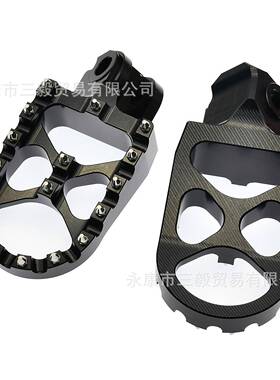越野托车防滑钉脚踏脚蹬适用于摩KTMXC胡思E瓦娜AGSG70549ASBETA