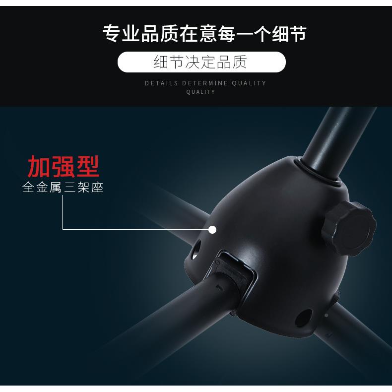 电容麦风支克架地落式话筒支架金属角三架舞台K歌麦架VWV话筒架