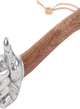 手锤，不锈拳钢硬SUC拳头锤，多功能，一体式木柄头坠子建筑、化