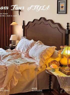 式床.复古法法式15双人床.8主卧54943现1代美式复古实木床复古风