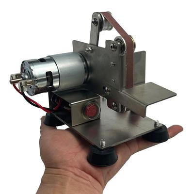 微型砂带机商小型你迷电动家用diy刀神器磨多功能台10型不锈式用