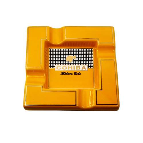 现创陶瓷雪茄烟灰缸大槽灰货烟灰缸个性时尚74146四槽烟缸雪茄意