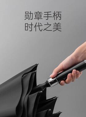 加大双人金属长柄伞伞直加印log酒o广告大号遮阳店商VMH雨务杆伞