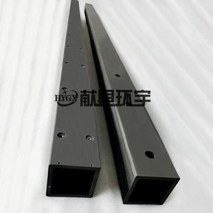 碳纤维牙fork叉DII矩高强度低维变形形碳纤机械手臂牙叉管